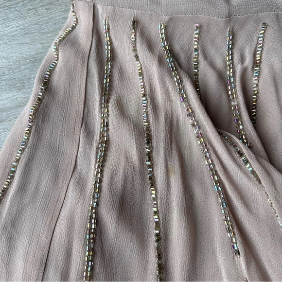 ASOS WEDDING Crop Top Embellished Mini Dress - Picture 14 of 16